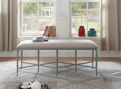 Designer Hocker Fußhocker Beistellhocker Chaiselounge Ottomane Sitzbank